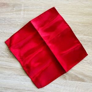 ✨5/$5 | Men’s Silky Dark Red Pocket Square✨